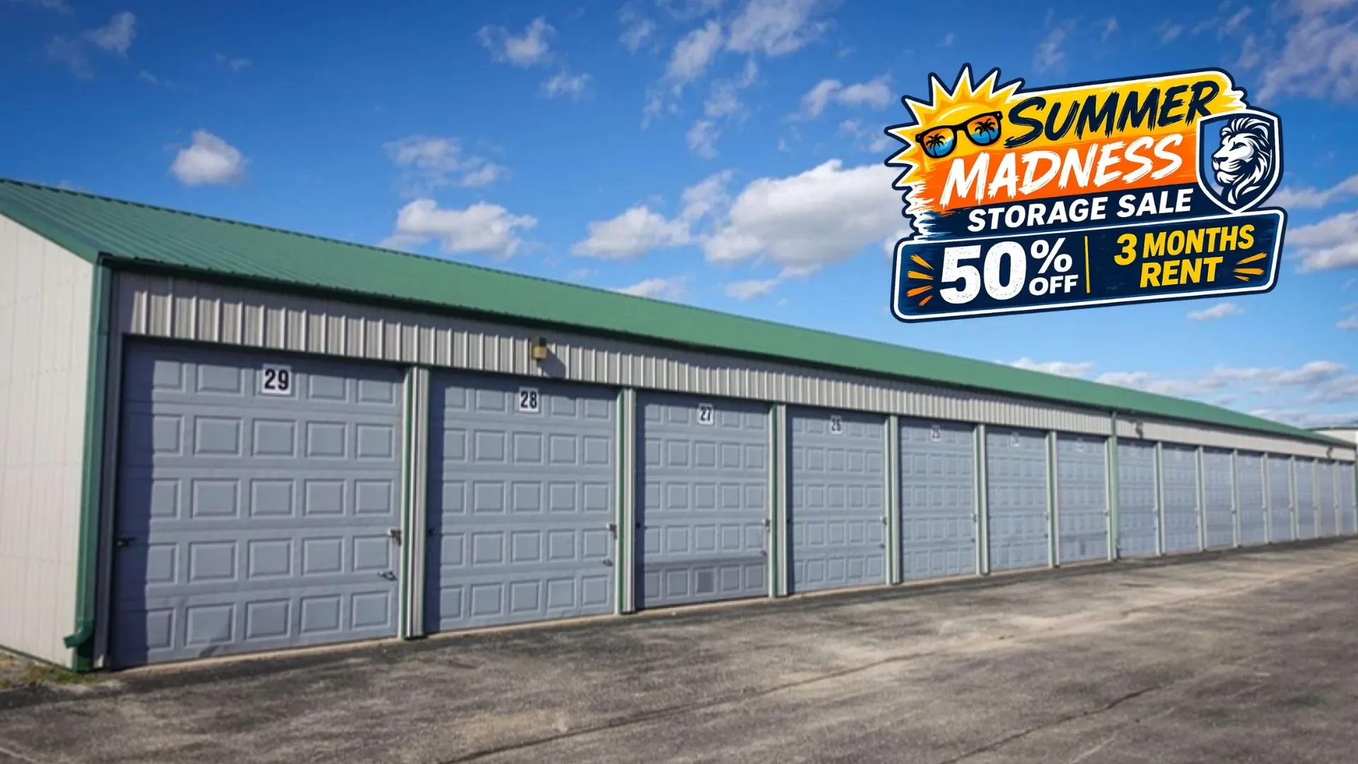 Summer Madness Storage Sale at Storage Lion